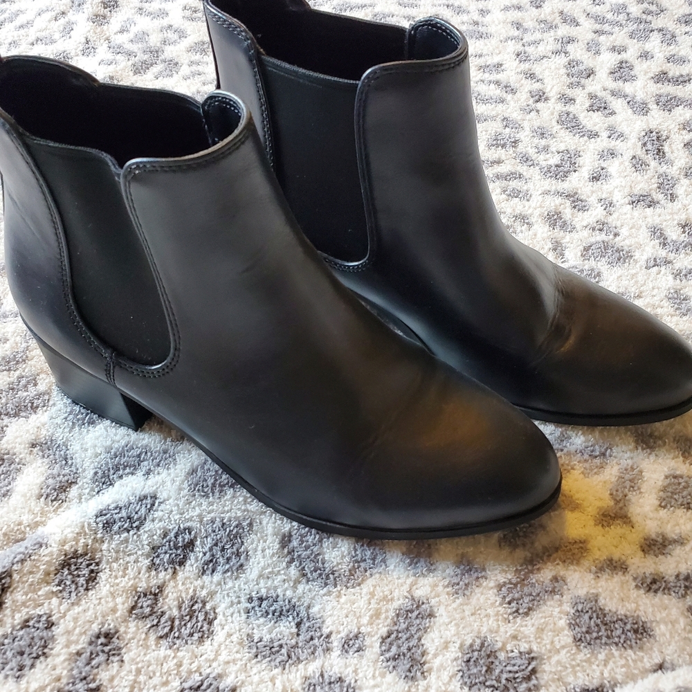 A new day black ankle booties
